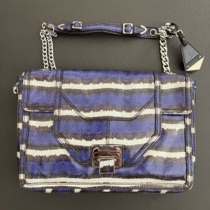 Rebecca Minkoff Collection Snakeskin Shoulder Bag